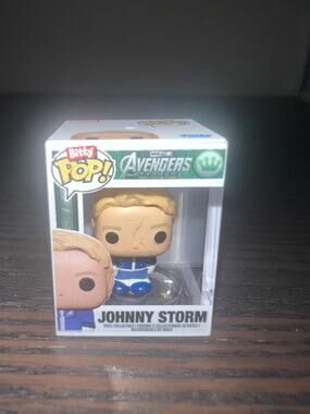 BITTY Johnny Storm 1-Inch Funko Pop Avengers Doomsday Marvel Movies Fantastic 4